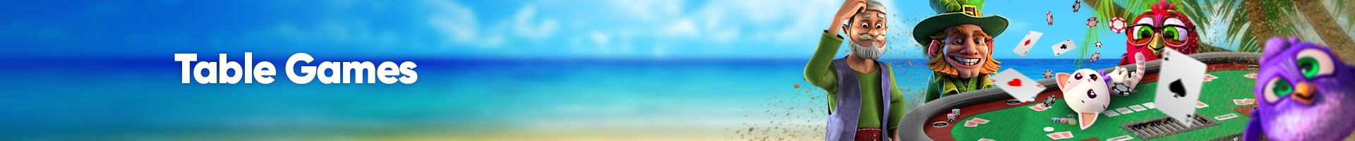 Table Games banner
